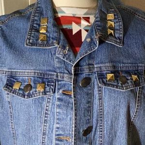 Westbound (XL) Denim Vest with Cap